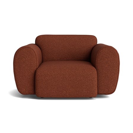 Friday lænestol - Raisa Kobber - 130x94x78 - Lænestol