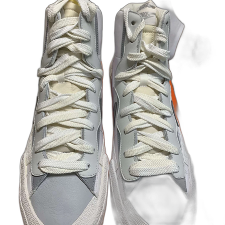 NIKE BLAZER MID x SACAI white/grey