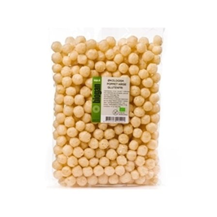 Biogan Poppet hirsekugler med havsalt økologiske 150 g, Helse & Madvarer, Snacks, Chips & Kiks