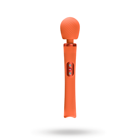 Fun Factory: Vim Wand Vibrator Orange - Sexleker Vuxen: Vibrator, dildo & massajestaver