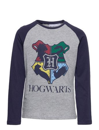 Long-Sleeved T-Shirt T-shirts Long-sleeved T-shirts Multi/mønstret Harry Potter