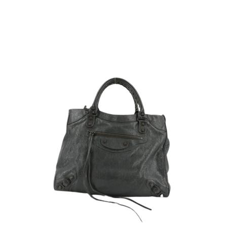 Balenciaga Vintage Pre-owned Læder balenciaga-tasker Sort, Dame Vintage Tasker, Størrelse: ONE Size