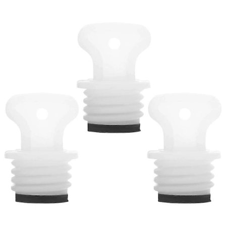 3 stk. Erstatningspropper til Varmtvandsflasker Gummiprop til Varme og Kolde Vandsflasker Bærbare og Søde Varmtvandsflaskepropper til Børn og Voksne..