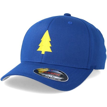 Forza - Sininen flexfit Lippis - Granen Blue Flexfit @ Hatstore