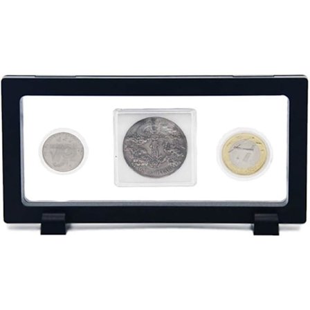 3D-objektramme mønt etui skyde ramme mønt ramme til dine mønter trofæ/D