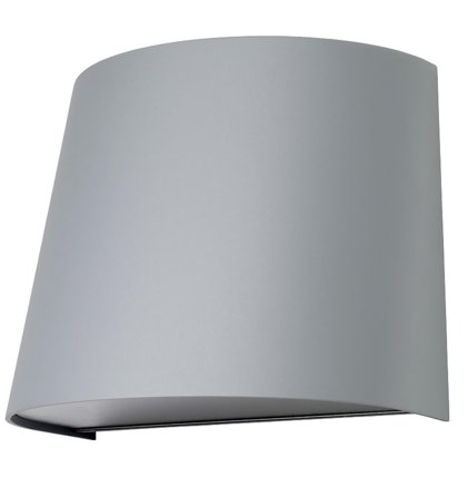 Westal Mini GU10 Väggarmatur 160 x 185 mm, GU10 Silver/aluminium, Belysning