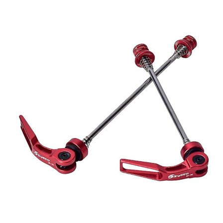 Qr-pikakiinnitteiset polkupyörän navan vartaat vipu alumiiniseoksesta valmistetut pyörän osat eteen 100 mm taakse 135