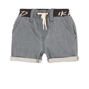 Kids - IKKS Grey Denim Shorts 18 Months - Shorts - 18 months - Blue - Junge