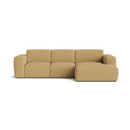 Aurelia chaiselong sofa, højrevendt - Puente Gul - 295x160x78 - Sofa, chaiselong