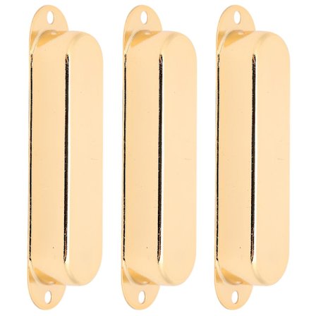 3 kpl Suljettu mikin kansi Yksittäinen Ei reikää Messinki instrumentti Kitara Musiikkitarvikkeet Kulta [DB]