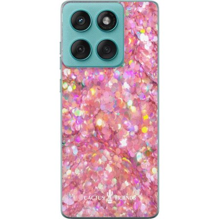 Yhteensopiva Puhelinkuori Motorola Motorola Edge 60 Fusion Cactus and Friends – PinkGlitter