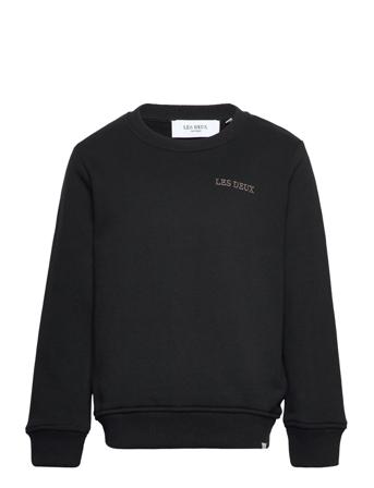 Diego Sweatshirt Kids Sweat-shirt Tröja Svart Les Deux