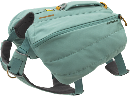 RuffWear Front Range Day Pack koiran reppu, harmaavihreä - Koiralaukut