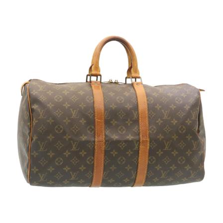 Louis Vuitton Vintage Pre-owned Keepall W45cm x H25cm x D20cm Brun, Dame Vintage Tasker, Størrelse: ONE Size
