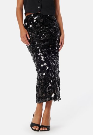 Bubbleroom Occasion-Sequin Ankle Skirt-36