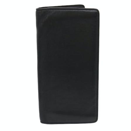 Louis Vuitton Vintage, Pre -owned Leather Wallet Zwart, Dames, Maat:ONE Size
