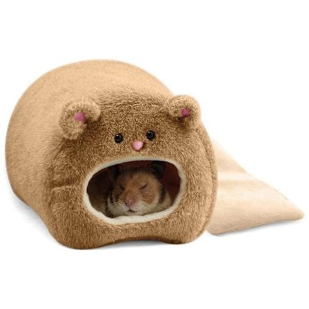 Hamster Varmebed Hytte Søt Leke Reir Mini Dyr