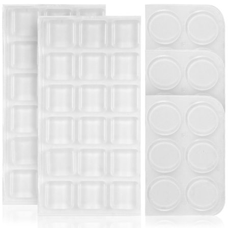 54 kpl silikoniset puskurit kumikaapit puskuri lasipöytälevyt puskuri kaapin pysäyttimet kirkkaat pöytälevyn puskurit