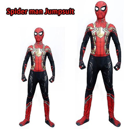 3-12 År Børn Drenge Spider-man: No Way Home Cosplay Kostume Jumpsuit