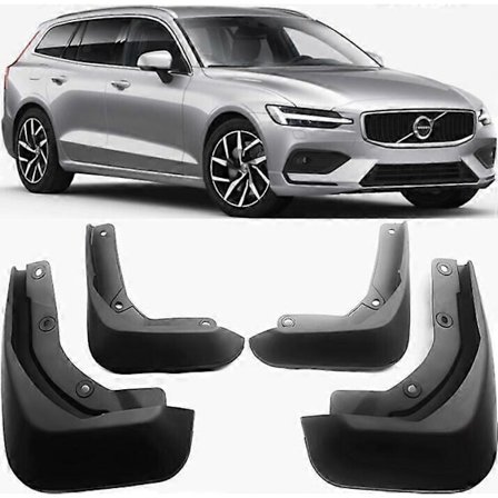 High Quality Genuine Molded Splash Guards Mud Flaps FOR 2019-2024 Volvo V60 Wagon