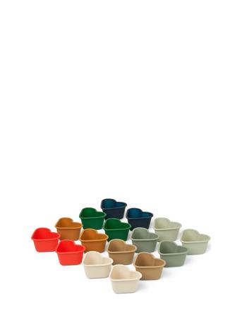 Tilo Cup Cake 16-Pack Home Meal Time Baking & Cooking Cupcake & Muffin Tins Monivärinen/Kuvioitu Liewood
