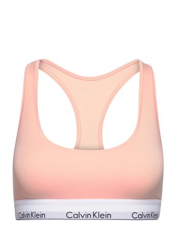 Bralette Lingerie Bras & Tops Soft Bras Tank Top Bras Lyserød Calvin Klein