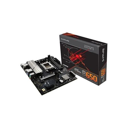 Sapphire B650M-E Moderkort Micro-ATX AM5 DDR5 96GB Chipset AMD B650