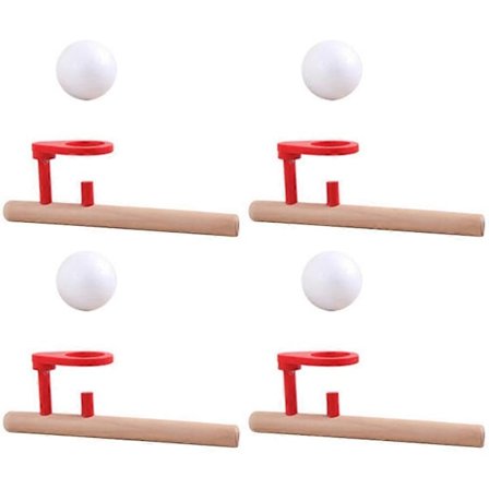 4 Sett Flytende Baller Leker Morsomme Treball Blåseleker Balanseballer Blåseleker