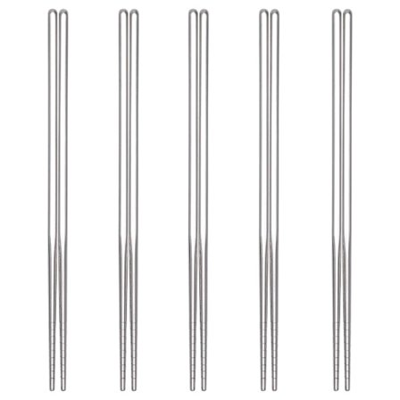 10x Ätpinnar i Rostfritt Stål