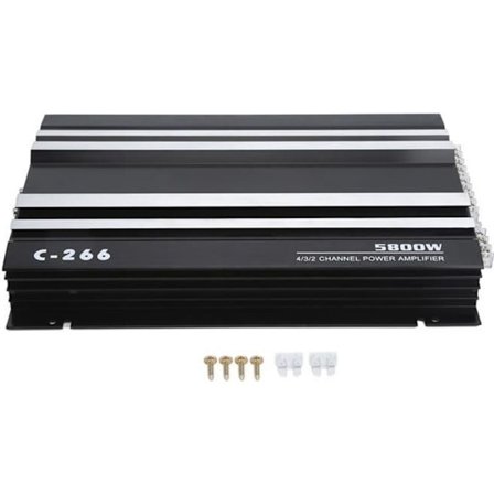 Forstærker - SURENHAP - 5800W - Hi-Fi - 12V - Aluminiumlegeringsdesign