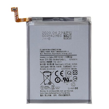För Samsung Galaxy Note 10 Plus 4G 3.85V 4170mAh Laddningsbart Li-ion Polymer Batteri (Kod: EB-BN9