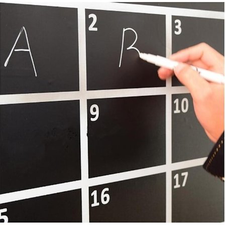 Kridtmarkører | 4 stk. | Kridtpenne | Kridtpenmarkør | Vinduesmarkør | Markører til glas, vindue og keramik