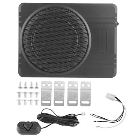 10 tuuman 12V 800W auton istuimen alle asennettava subwoofer, ohut äänentoistobassokaiutin, selkeä ääni auton muokkaamiseen