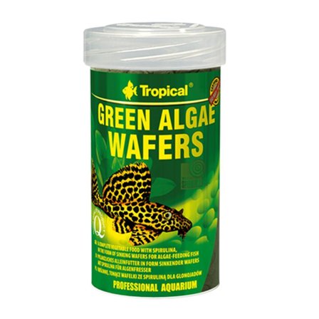 Tropical Green Algae Wafers Fiskefôr - 250ml