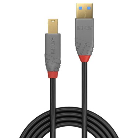 Lindy Anthra Line - USB-kabel - USB-type A til USB Type B - 1 m