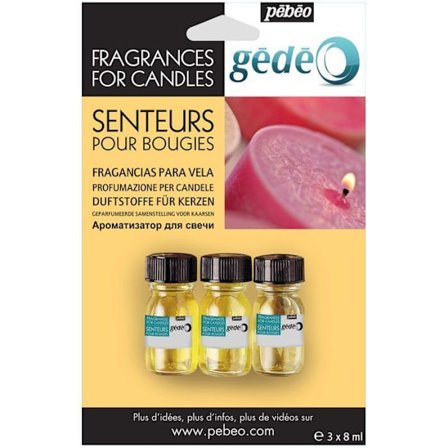 Tuoksut kynttilöille - PÉBÉO - 3 tuoksua - Monivärinen - Aikuisille ja lapsille - 8 vuotta ja yli