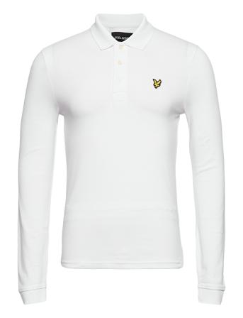 Ls Polo Shirt White Lyle & Scott