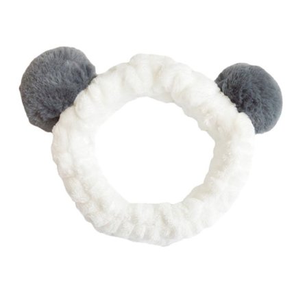 Sminkpannband för ansiktstvätt, dusch, spa, mask, damer, flickor