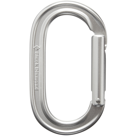 Black Diamond Oval Keylock Carabiner Polished
