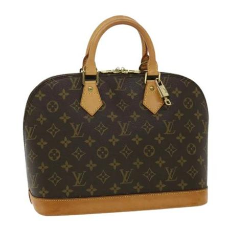 Louis Vuitton Vintage Pre-owned Canvas handvskor brun, Dam Vintage Väskor, Dam, Storlek: ONE SIZE
