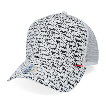 Djinns - Blanc trucker Casquette - Hft Allover White Trucker @ Hatstore