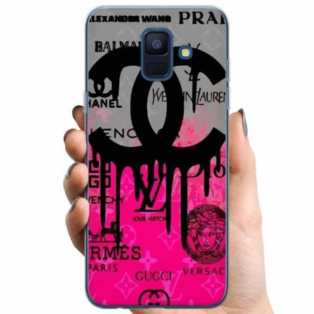 Samsung Galaxy A6 (2018) Tpu Mobilskal Cc Pink
