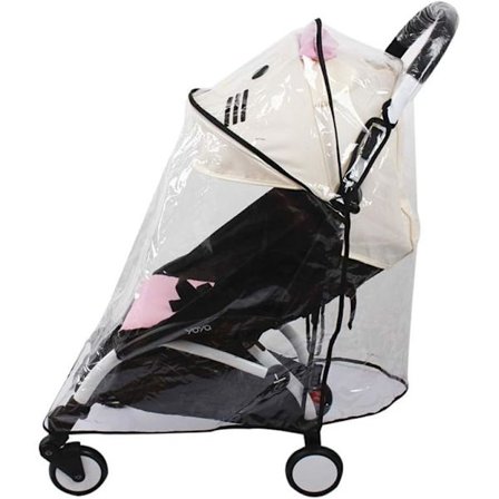 (Stor) Barnvagnstillbehör Regnskydd för Regnrock Vindtät