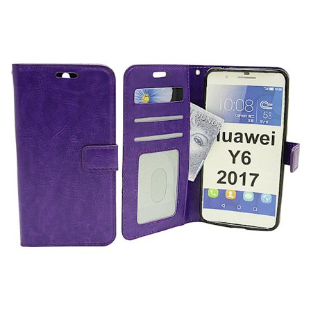 Crazy Horse Wallet Huawei Y6 2017 (MYA-L41)