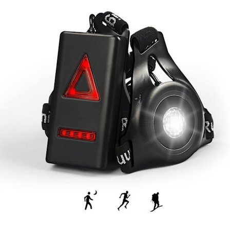 Ladespor USB-løpelys med 3 LED-lys for utendørs bruk