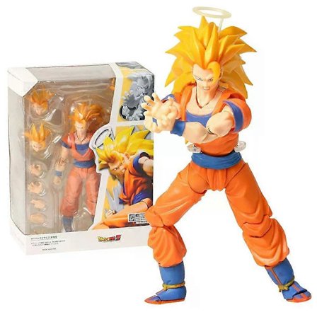 Dragonball Super Son Goku Ultra Instinct SHF Keräilytoimintahahmo PVC Malli Figuurit