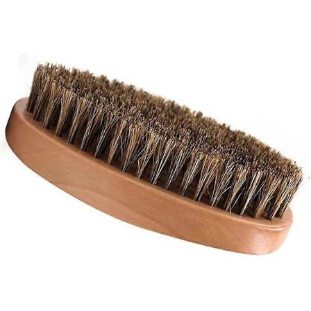 Skäggborste Vildsvinsborst Skäggkam Päronträ Kam för Män med Acsergery Fast Gåva