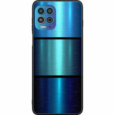 Motorola Moto G100 Svart Skal Blå