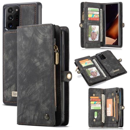 CaseMe Plånboksfodral Multi-Slot Galaxy Note 20 Ultra Svart