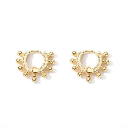 Gull Delicate Hoop Øredobber, Nydelige Små Dråpe Øredobber for Kvinner